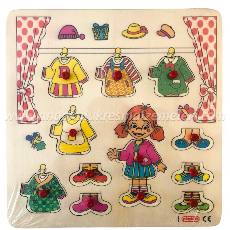 Giysi Değiştirme Puzzle (30*30 cm)