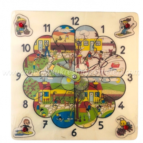 Saat 4 Mevsim Puzzle